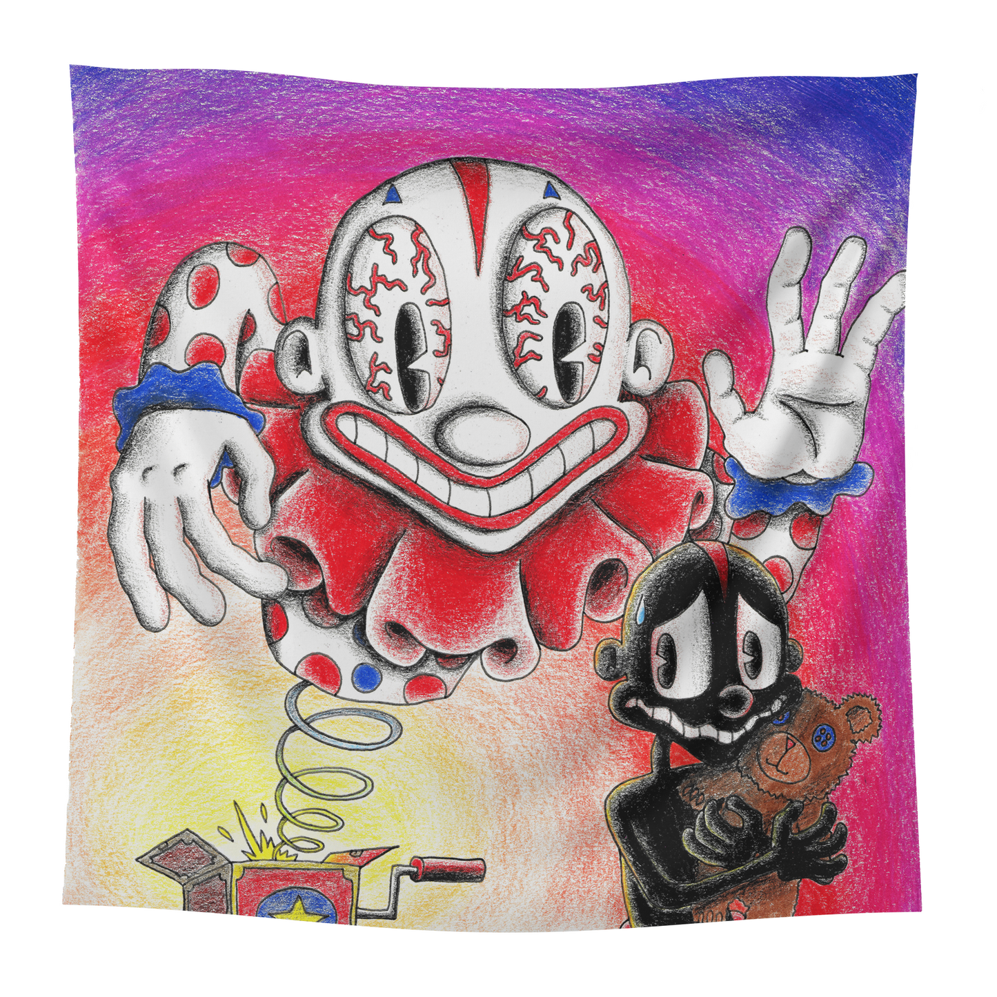 TOUR JUMPSCARE TAPESTRY