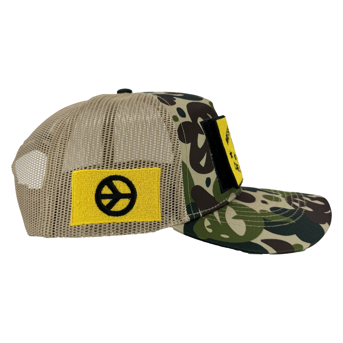 VELCRO PATCH TRUCKER HAT