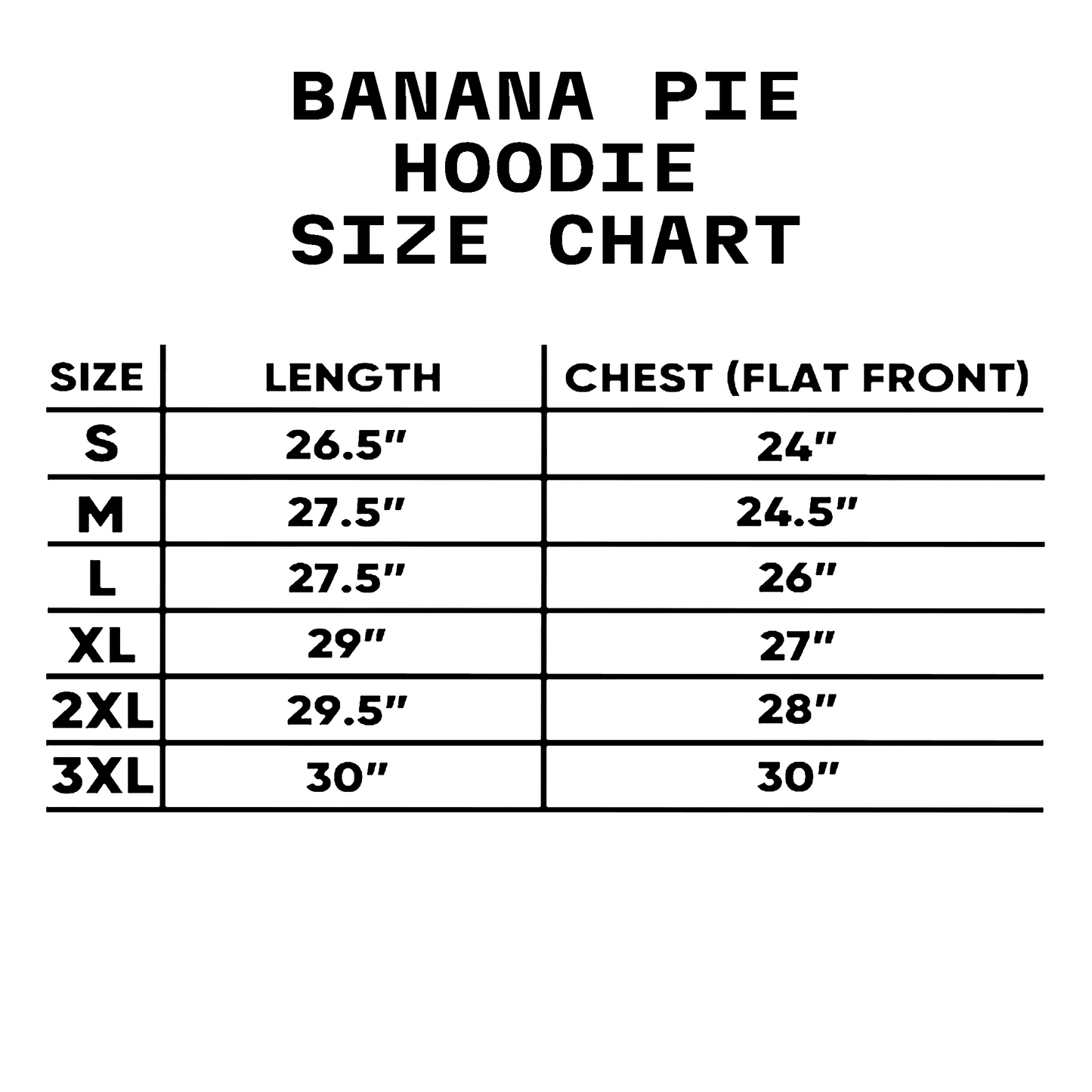 BANANA PIE HOODIE
