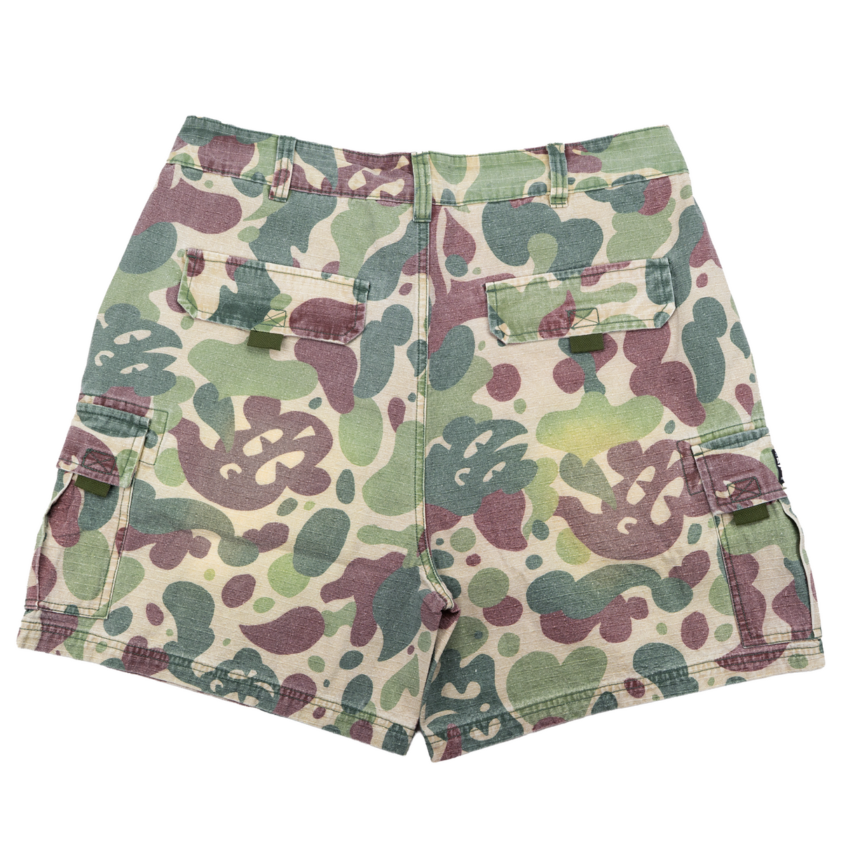 CAMO CARGO SHORTS (GREEN)