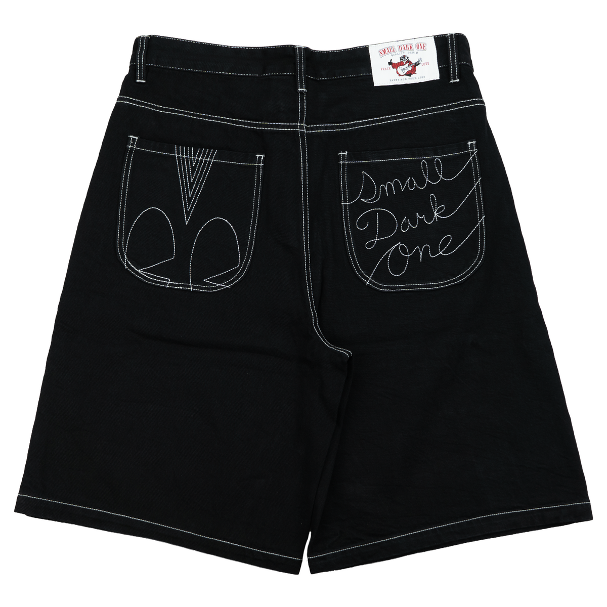 HAPPY BUDDHA JORTS (BLACK)