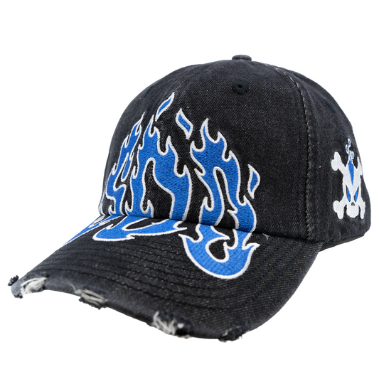 INFERNO HAT (BLUE FLAME)