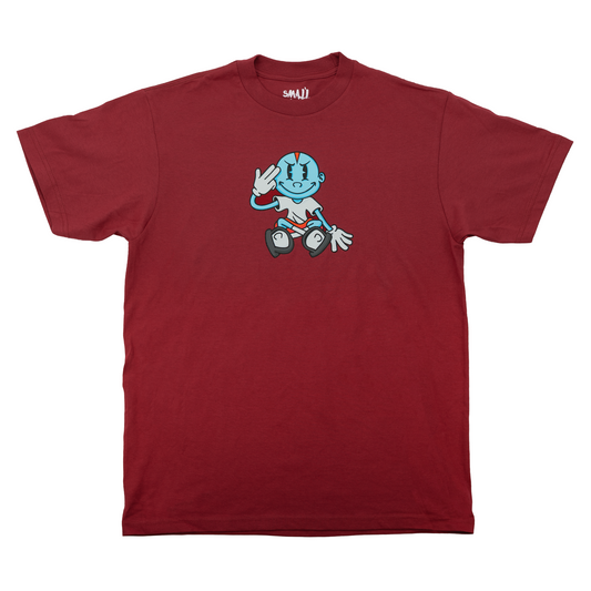 BRAHMAN SITS TEE (CARDINAL RED)