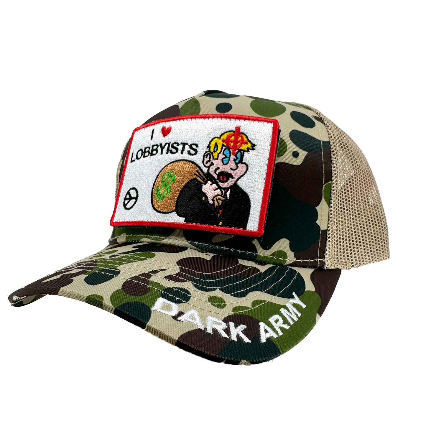 VELCRO PATCH TRUCKER HAT