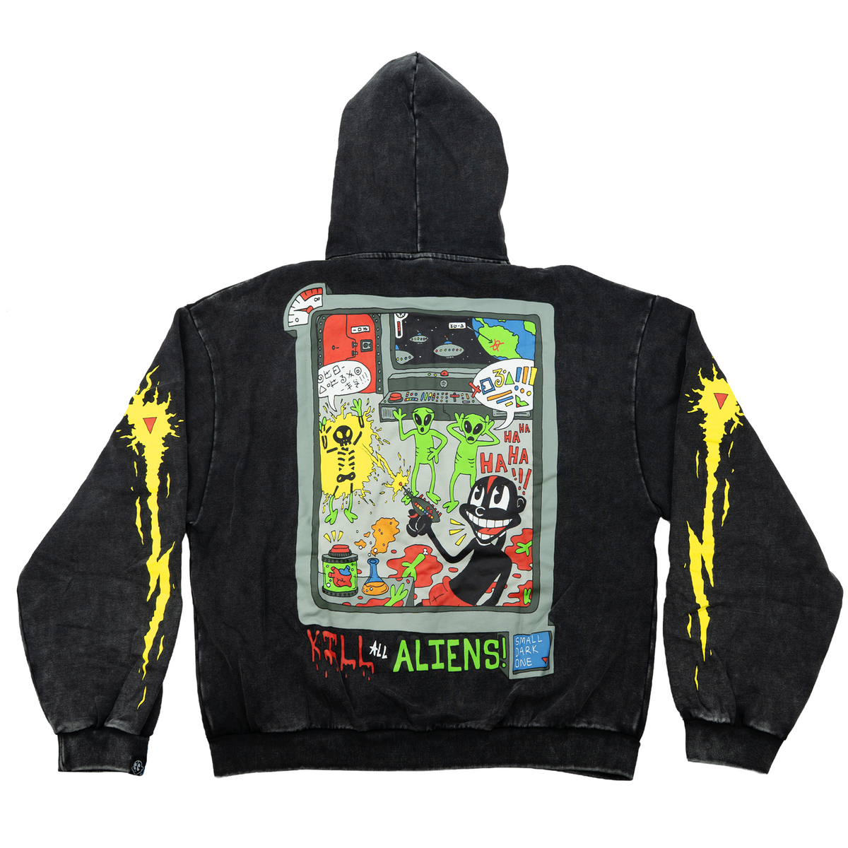 FIRST CONTACT ZIP-UP (VINTAGE BLACK)