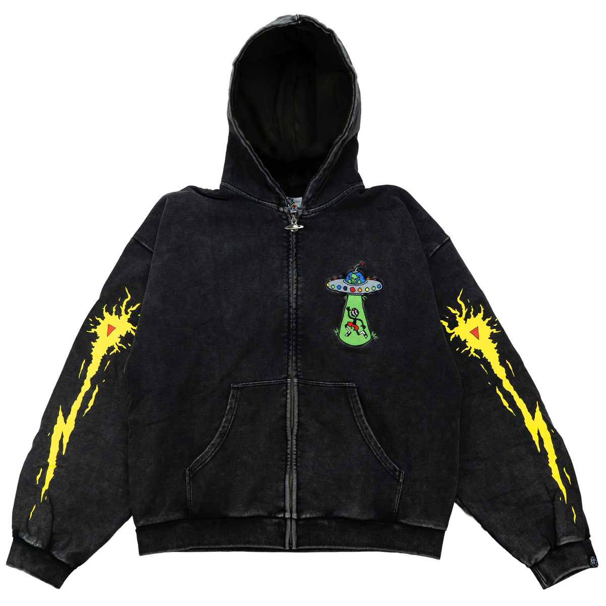FIRST CONTACT ZIP-UP (VINTAGE BLACK)