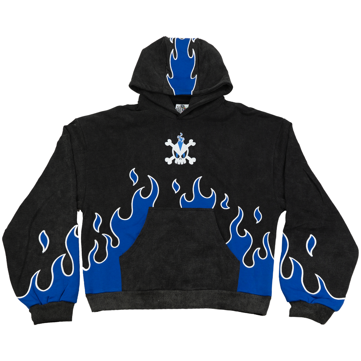 INFERNO HOODIE (BLUE FLAME)