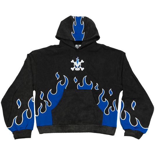 INFERNO HOODIE (BLUE FLAME)
