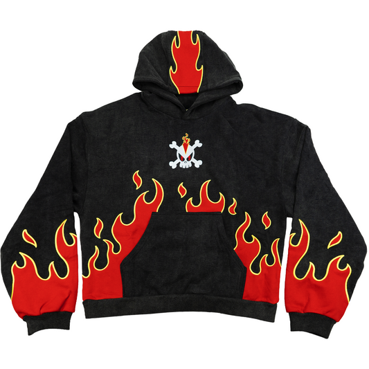 INFERNO HOODIE (RED FLAME)