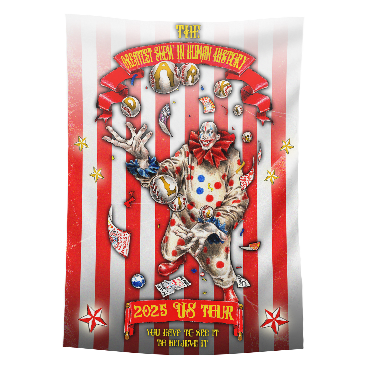 TOUR CIRCUS TAPESTRY