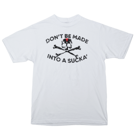 SUCKA TEE (WHITE)